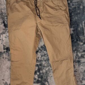 Old Navy Joggers XXL Khaki Tan Built-in Flex Elastic waistband Men’s